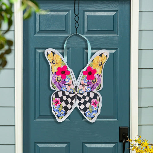 Mack Childs Butterfly Door Decor | Plow & Hearth