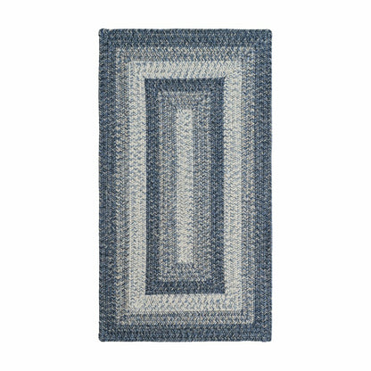 Indoor/Outdoor Rectangle Woodridge Braided Polypropylene Rug, 2' x 3' | Plow & Hearth