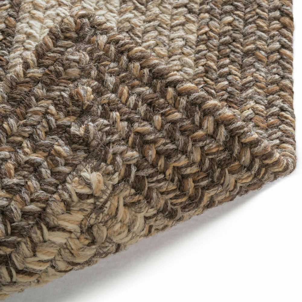 Indoor/Outdoor Rectangle Woodridge Braided Polypropylene Rug, 2' x 3' | Plow & Hearth