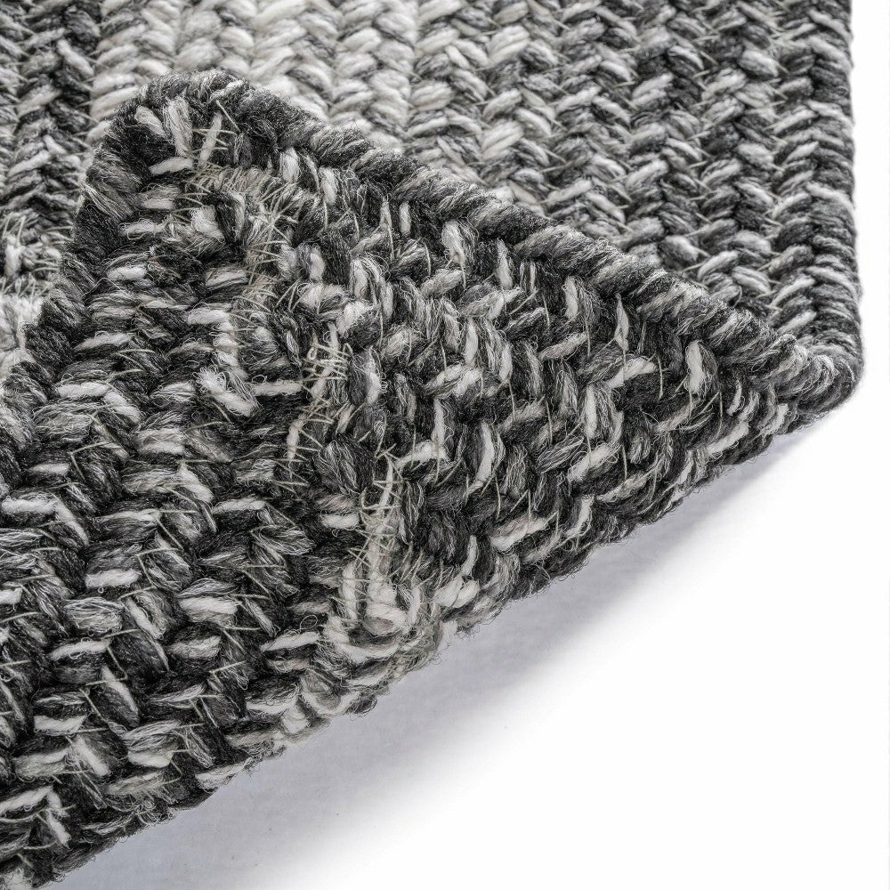 Indoor/Outdoor Rectangle Woodridge Braided Polypropylene Rug, 2' x 3' | Plow & Hearth