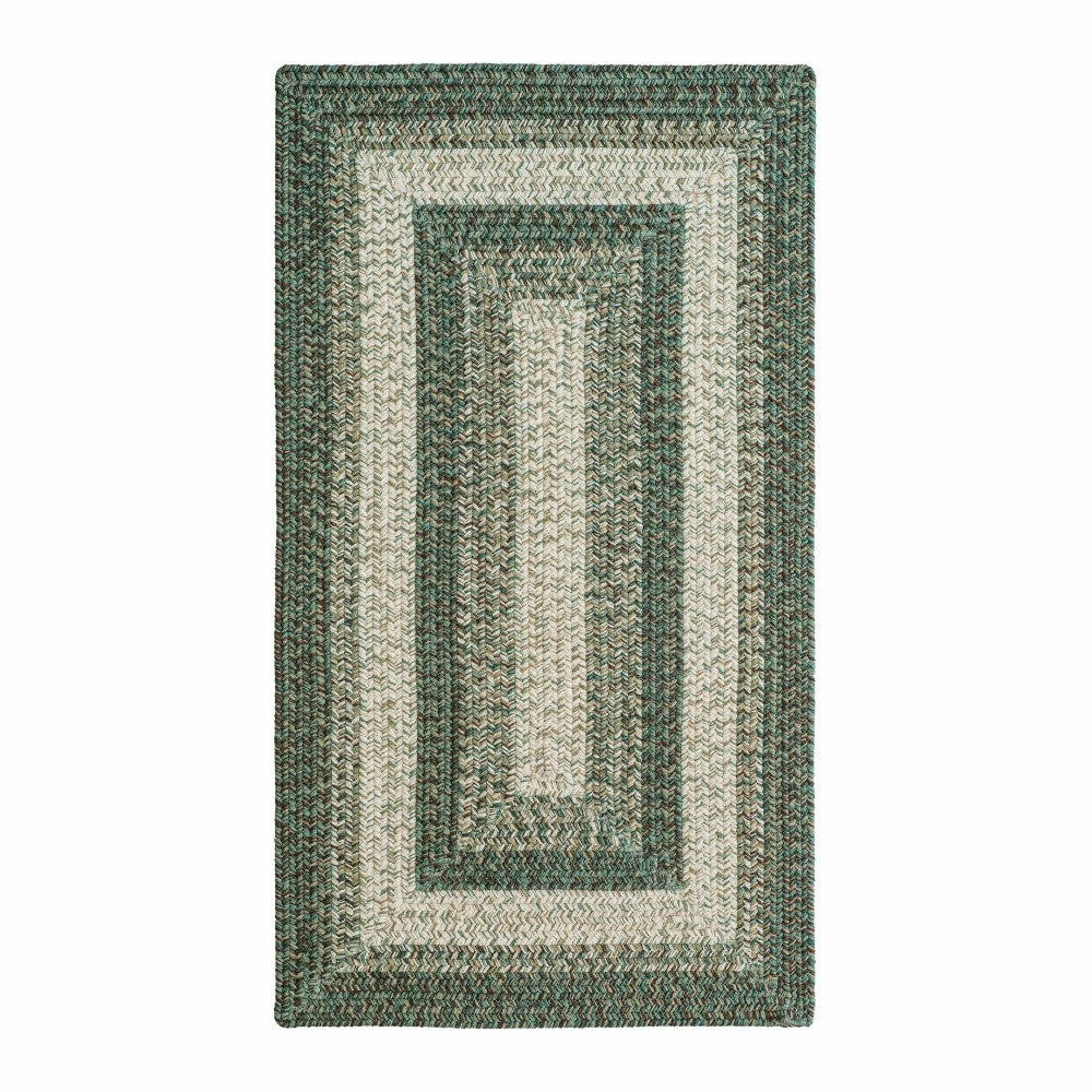 Indoor/Outdoor Rectangle Woodridge Braided Polypropylene Rug, 2' x 3' | Plow & Hearth