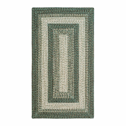 Indoor/Outdoor Rectangle Woodridge Braided Polypropylene Rug, 2' x 3' | Plow & Hearth