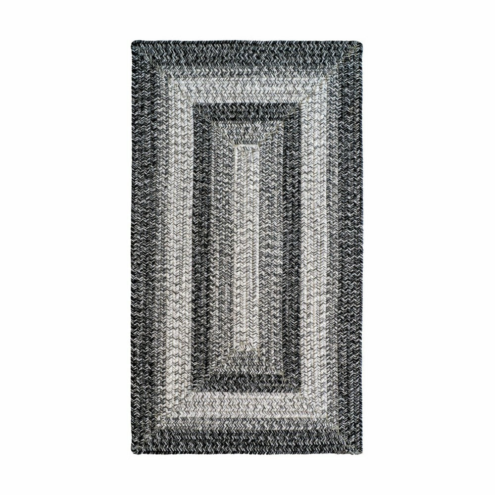 Indoor/Outdoor Rectangle Woodridge Braided Polypropylene Rug, 2' x 3' | Plow & Hearth
