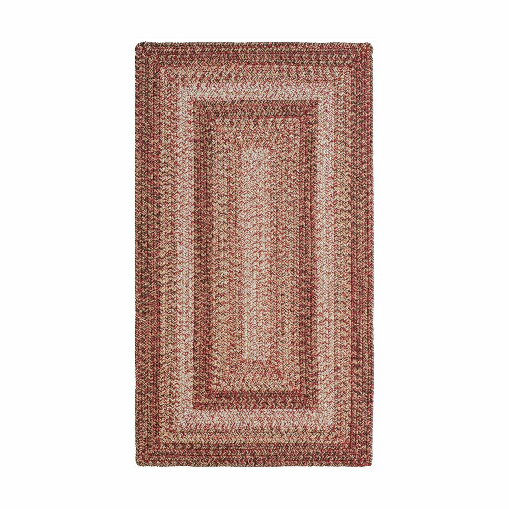 Indoor/Outdoor Rectangle Woodridge Braided Polypropylene Rug, 2' x 3' | Plow & Hearth