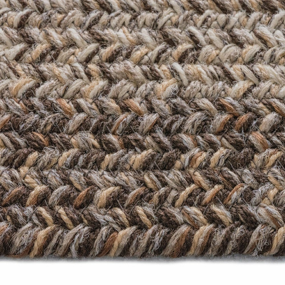 Indoor/Outdoor Rectangle Woodridge Braided Polypropylene Rug, 2' x 3' | Plow & Hearth