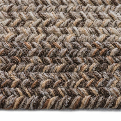 Indoor/Outdoor Rectangle Woodridge Braided Polypropylene Rug, 2' x 3' | Plow & Hearth