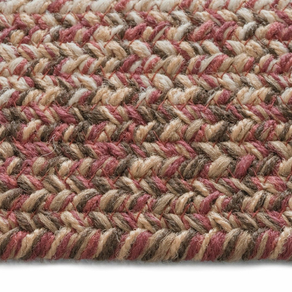 Indoor/Outdoor Rectangle Woodridge Braided Polypropylene Rug, 2' x 3' | Plow & Hearth