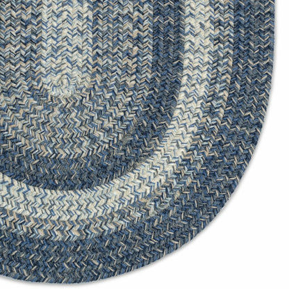 Indoor/Outdoor Oval Woodridge Braided Polypropylene Rug, 4' x 6' | Plow & Hearth