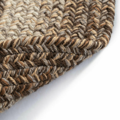 Indoor/Outdoor Oval Woodridge Braided Polypropylene Rug, 3' x 5' | Plow & Hearth
