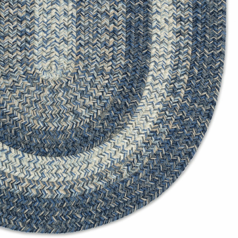 Indoor/Outdoor Oval Woodridge Braided Polypropylene Rug, 2' x 3' | Plow & Hearth