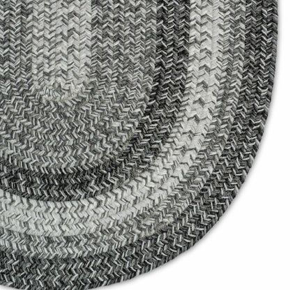 Indoor/Outdoor Oval Woodridge Braided Polypropylene Rug, 2' x 3' | Plow & Hearth