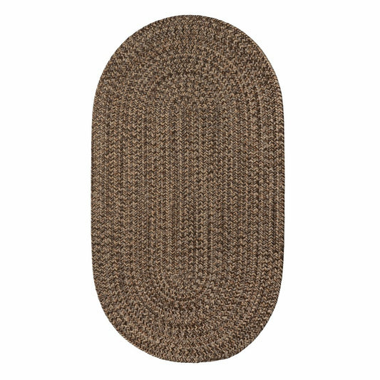 Indoor/Outdoor Oval Pine Creek Braided Polypropylene Rug, 2'7" x 9' Ru | Plow & Hearth