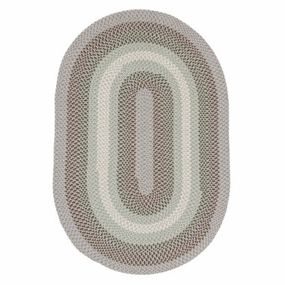 USA-Made Wool Braided Virginia Rug, 2' x 3' | Plow & Hearth