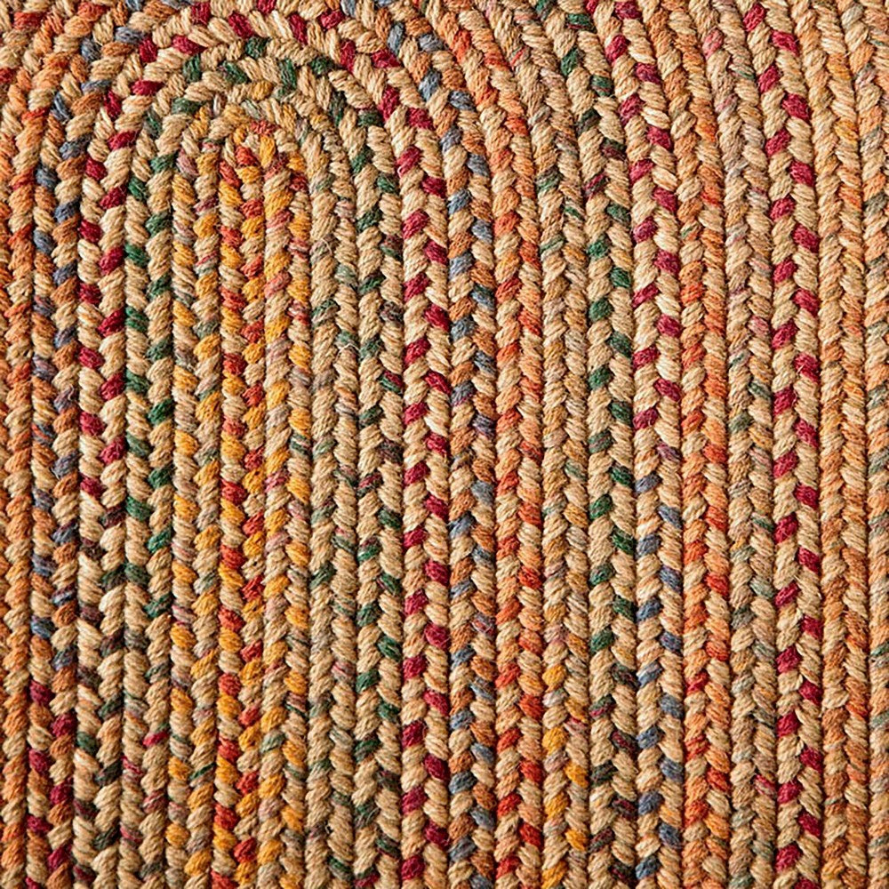 Blue Ridge Wool Braided Rug, 3' x 5' | Plow & Hearth