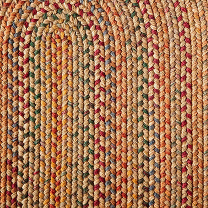Blue Ridge Wool Braided Rug, 3' x 5' | Plow & Hearth