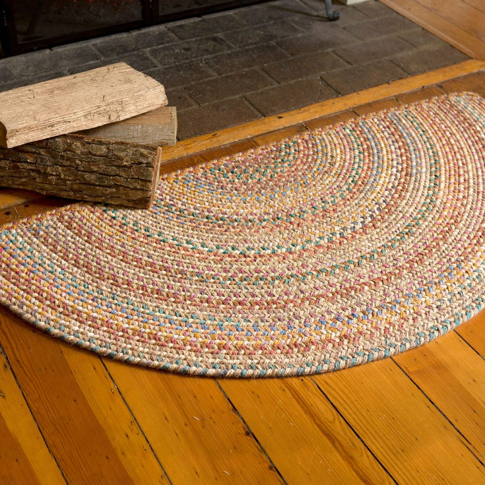 Blue Ridge Wool Braided Rug, 3' x 5' | Plow & Hearth