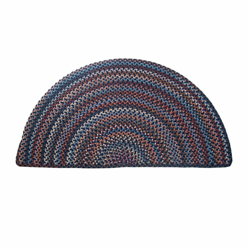Blue Ridge Wool Braided Rug, 3' x 5' | Plow & Hearth