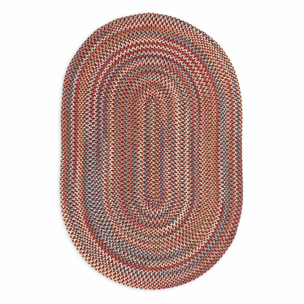 Blue Ridge Wool Braided Rug, 3' x 5' | Plow & Hearth