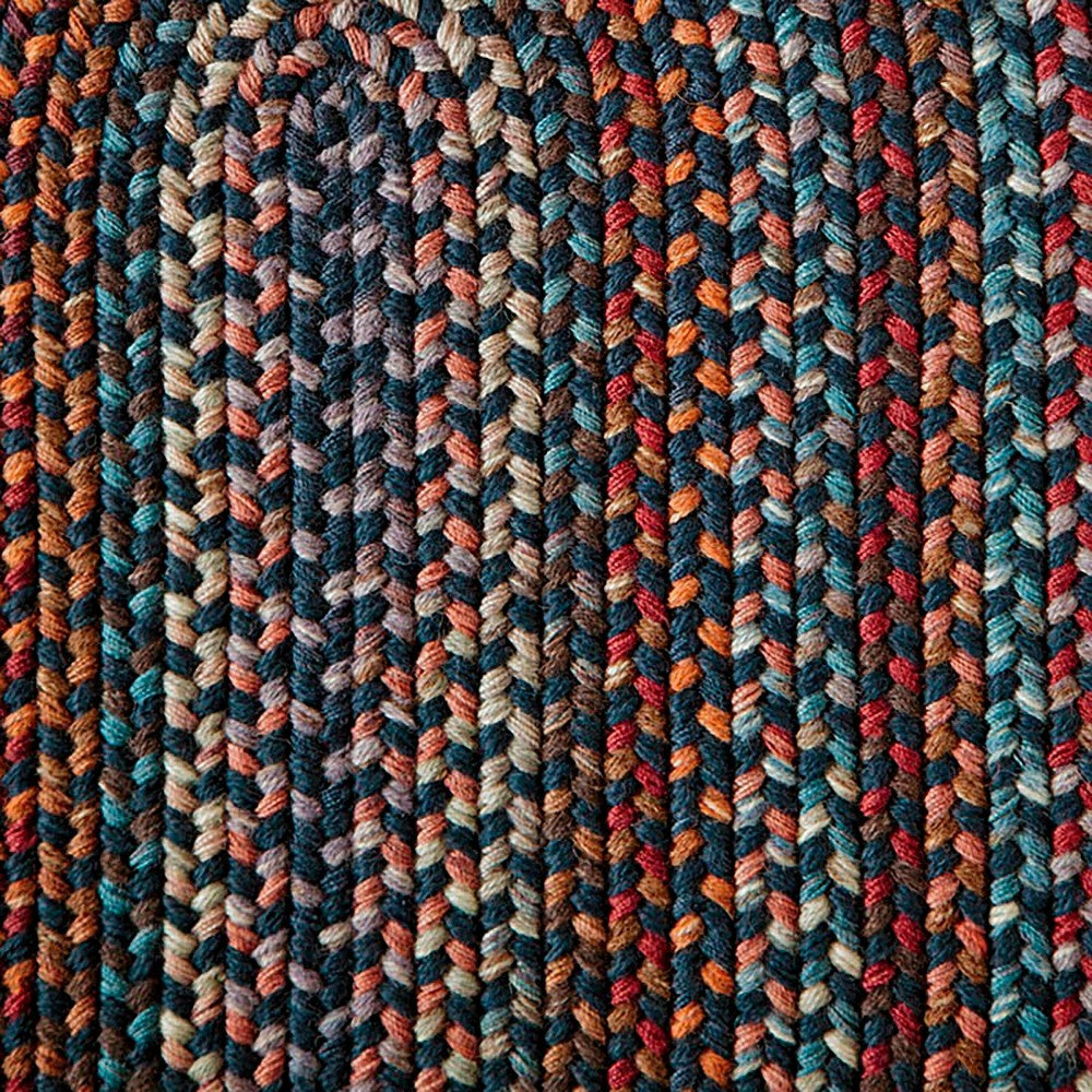 Blue Ridge Wool Braided Rug, 3' x 5' | Plow & Hearth
