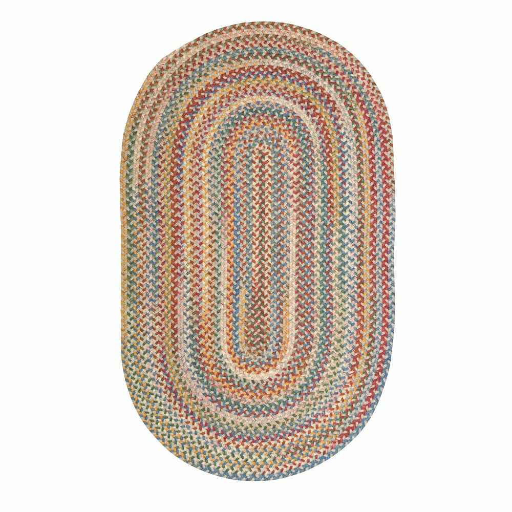 Blue Ridge Wool Braided Rug, 3' x 5' | Plow & Hearth