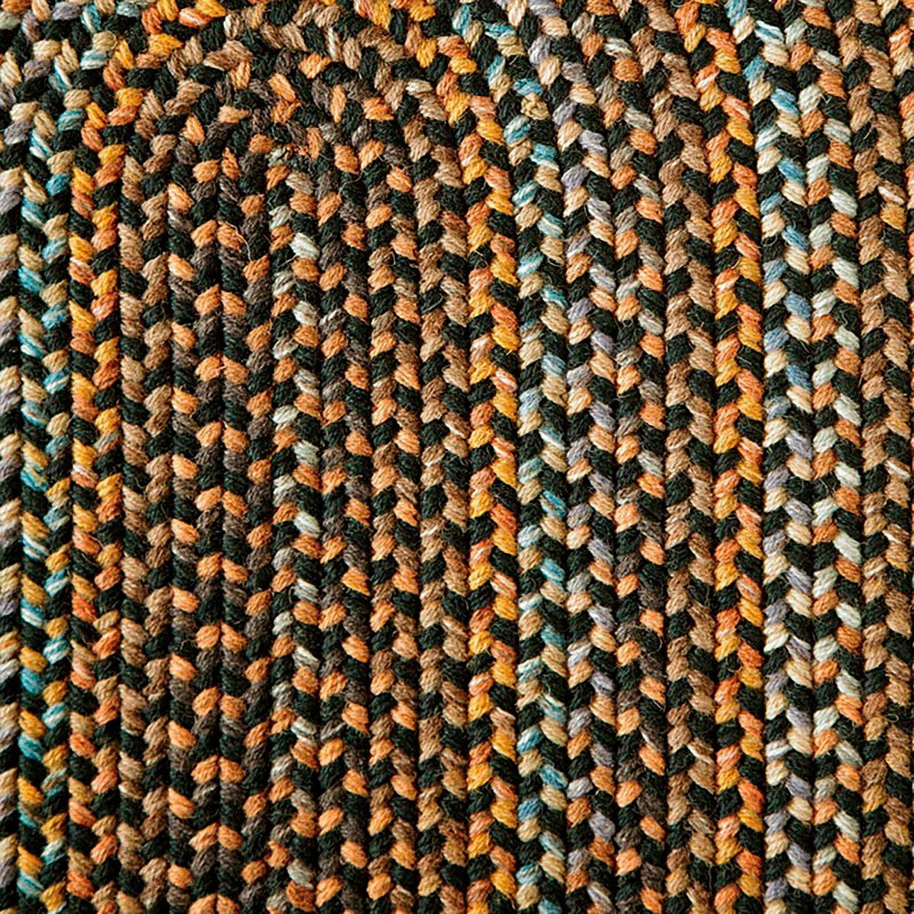 Blue Ridge Wool Braided Rug, 3' x 5' | Plow & Hearth