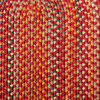 Blue Ridge Wool Braided Rug, 3' x 5' | Plow & Hearth