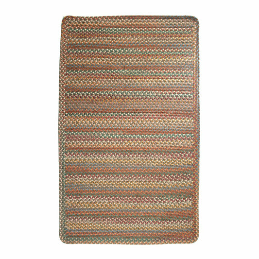 Blue Ridge Rectangle Wool Braided Rug, 5' x 8' | Plow & Hearth