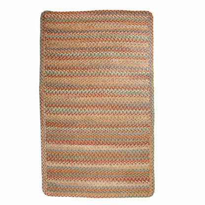 Blue Ridge Rectangle Wool Braided Rug, 5' x 8' | Plow & Hearth