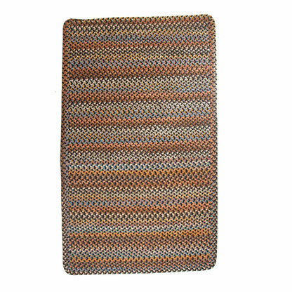Blue Ridge Rectangle Wool Braided Rug, 5' x 8' | Plow & Hearth