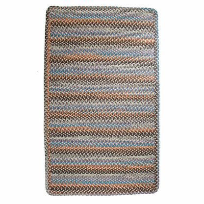 Blue Ridge Rectangle Wool Braided Rug, 5' x 8' | Plow & Hearth