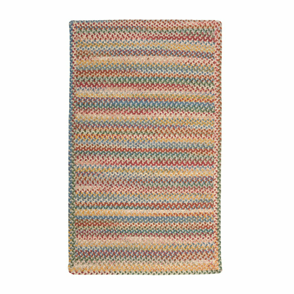 Blue Ridge Rectangle Wool Braided Rug, 5' x 8' | Plow & Hearth