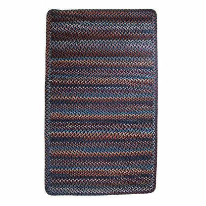Blue Ridge Rectangle Wool Braided Rug, 5' x 8' | Plow & Hearth
