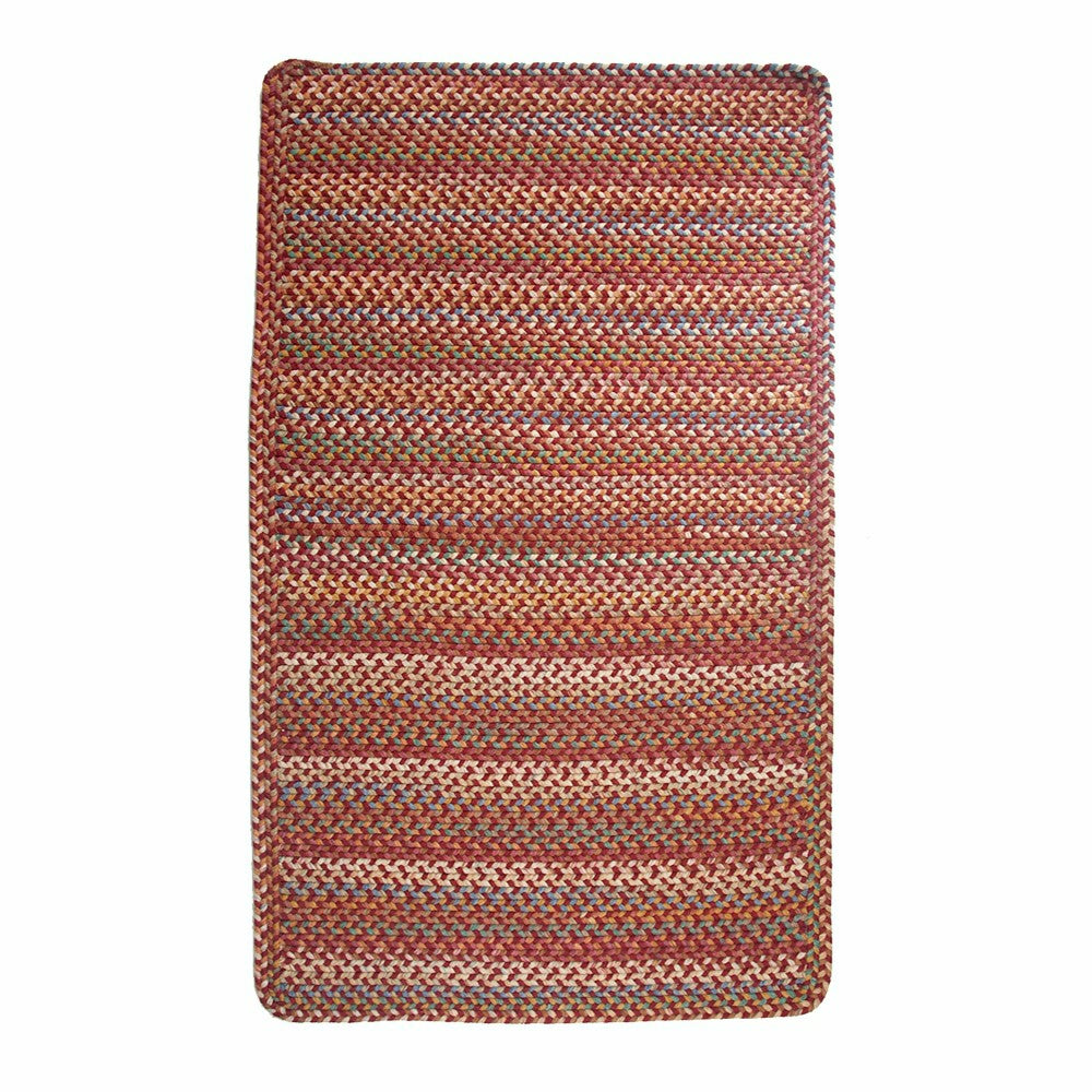 Blue Ridge Rectangle Wool Braided Rug, 5' x 8' | Plow & Hearth