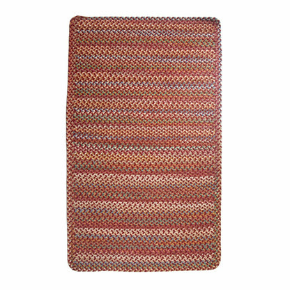 Blue Ridge Rectangle Wool Braided Rug, 5' x 8' | Plow & Hearth