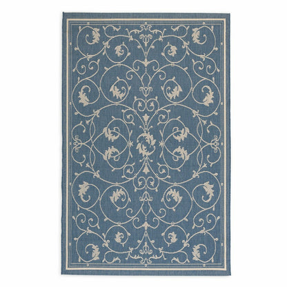 Veranda Scroll Indoor/Outdoor Rug, 5'3" x 7'6" | Plow & Hearth