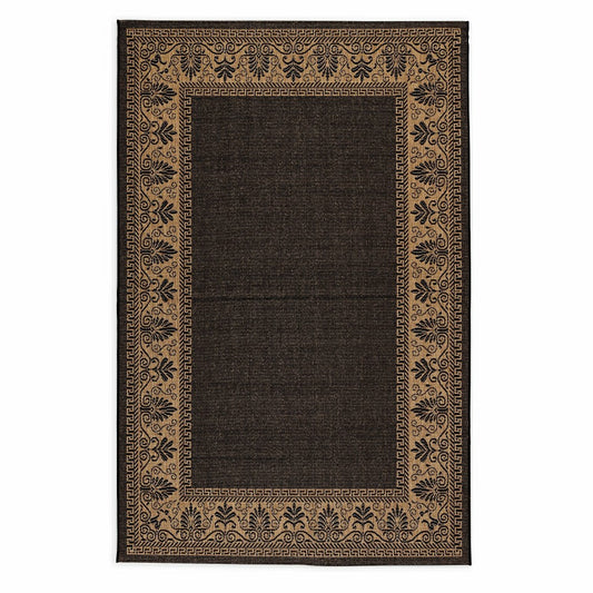 Veranda Border Indoor/Outdoor Rug, 2' x 3'7" | Plow & Hearth