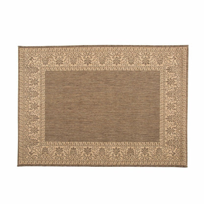 Veranda Border Indoor/Outdoor Rug, 2' x 3'7" | Plow & Hearth