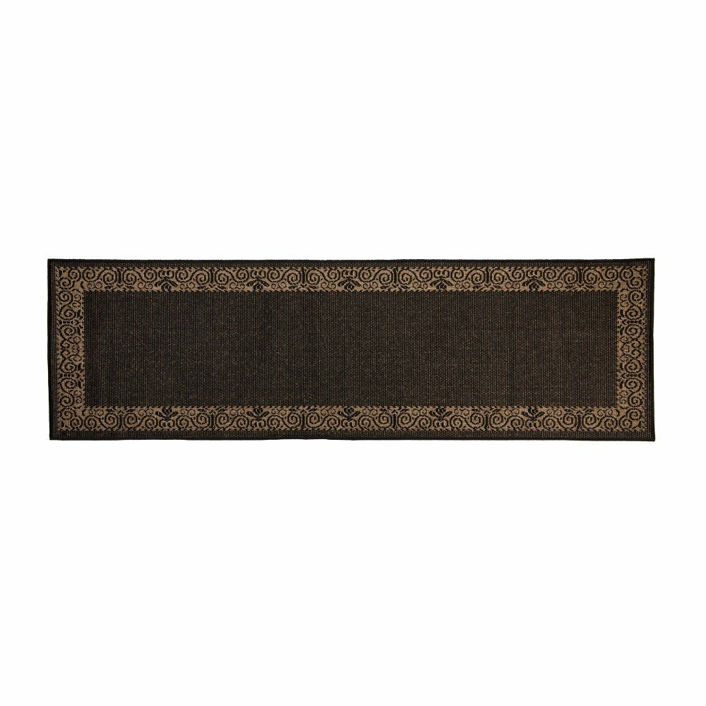 Veranda Border Indoor/Outdoor Rug, 2' x 3'7" | Plow & Hearth