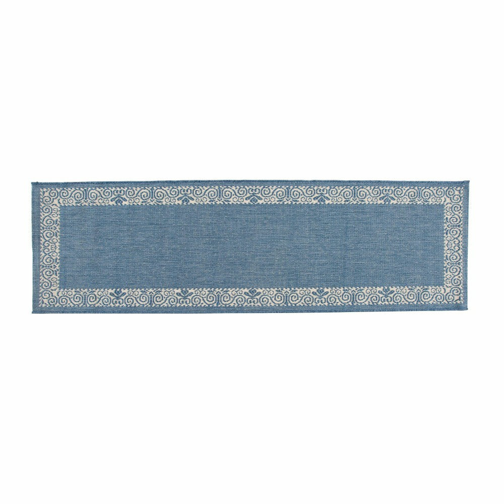 Veranda Border Indoor/Outdoor Rug, 2' x 3'7" | Plow & Hearth