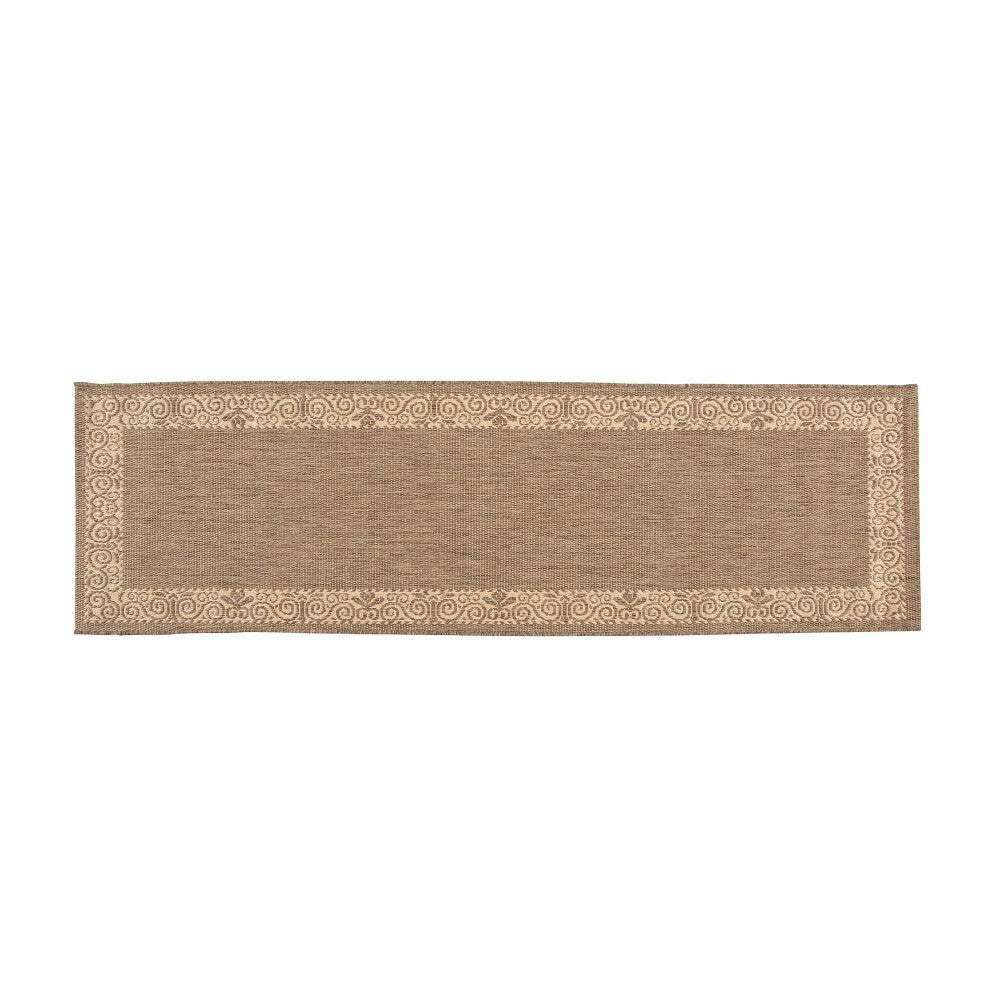 Veranda Border Indoor/Outdoor Rug, 2' x 3'7" | Plow & Hearth