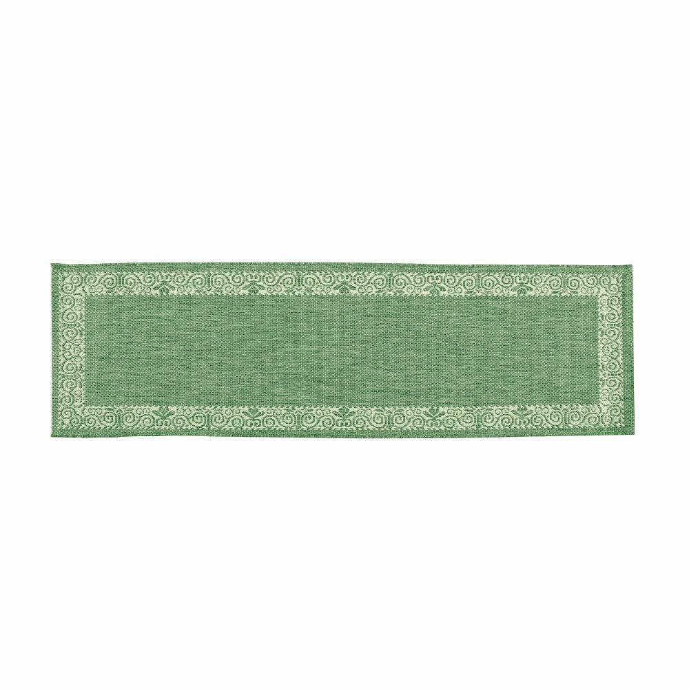 Veranda Border Indoor/Outdoor Rug, 2' x 3'7" | Plow & Hearth