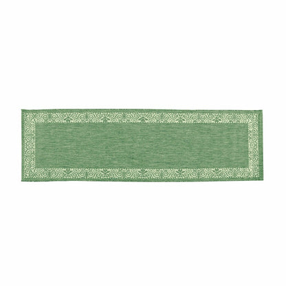 Veranda Border Indoor/Outdoor Rug, 2' x 3'7" | Plow & Hearth