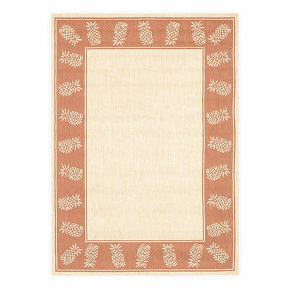 Veranda Border Indoor/Outdoor Rug, 2' x 3'7" | Plow & Hearth