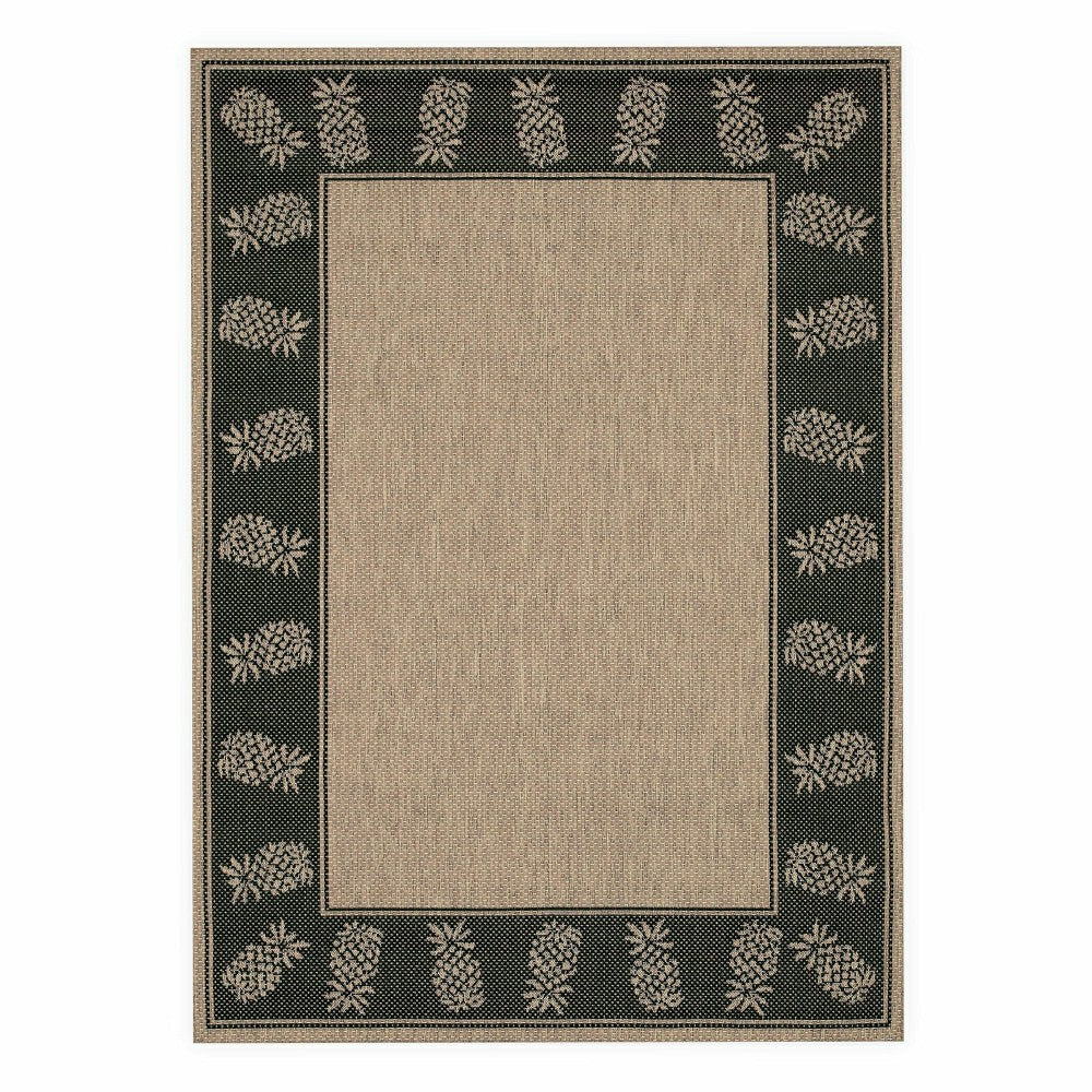Veranda Border Indoor/Outdoor Rug, 2' x 3'7" | Plow & Hearth