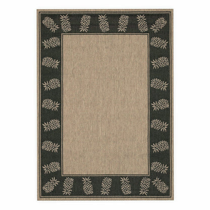Veranda Border Indoor/Outdoor Rug, 2' x 3'7" | Plow & Hearth