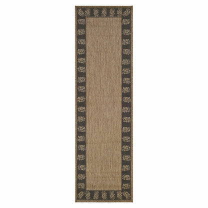 Veranda Border Indoor/Outdoor Rug, 2' x 3'7" | Plow & Hearth