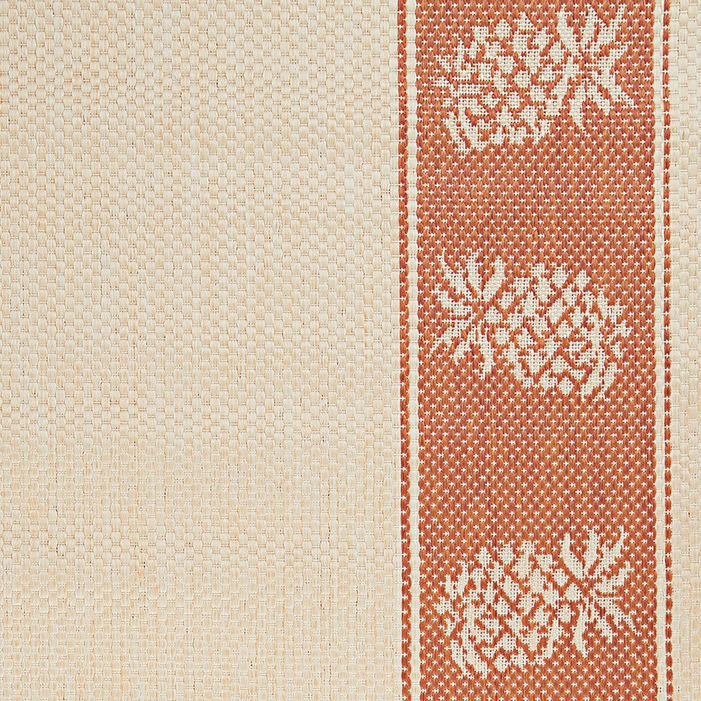 Veranda Border Indoor/Outdoor Rug, 2' x 3'7" | Plow & Hearth