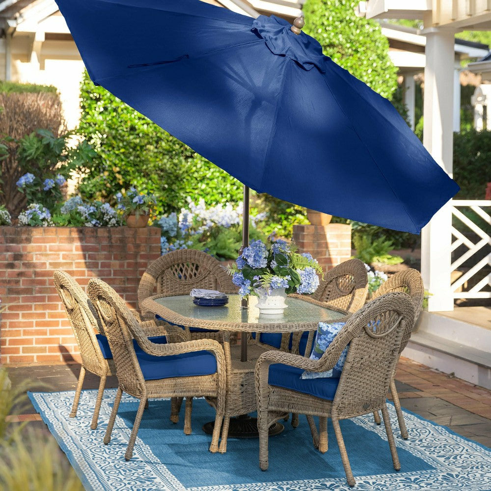 Veranda Border Indoor/Outdoor Rug, 2' x 3'7" | Plow & Hearth