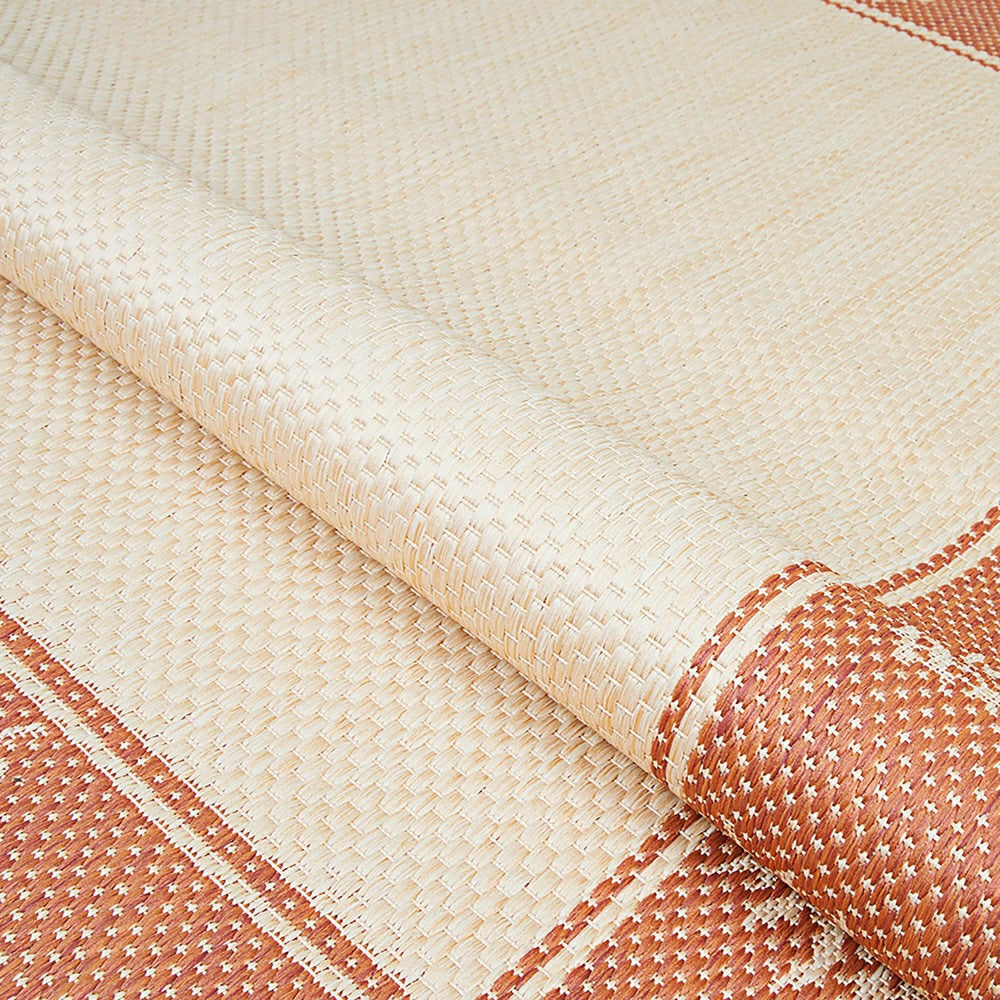 Veranda Border Indoor/Outdoor Rug, 2' x 3'7" | Plow & Hearth