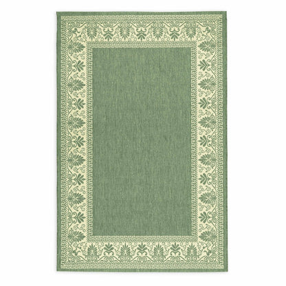 Veranda Border Indoor/Outdoor Rug, 2' x 3'7" | Plow & Hearth